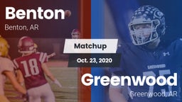 Matchup: Benton  vs. Greenwood  2020
