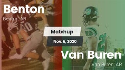 Matchup: Benton  vs. Van Buren  2020