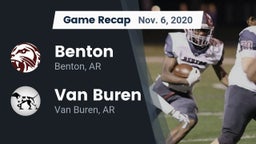 Recap: Benton  vs. Van Buren  2020
