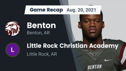 Recap: Benton  vs. Little Rock Christian Academy  2021