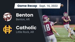 Recap: Benton  vs. Catholic  2022
