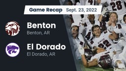 Recap: Benton  vs. El Dorado  2022