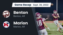 Recap: Benton  vs. Marion  2022