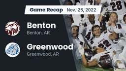 Recap: Benton  vs. Greenwood  2022