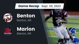 Recap: Benton  vs. Marion  2023