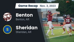 Recap: Benton  vs. Sheridan  2023