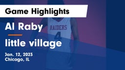 Al Raby  vs little village Game Highlights - Jan. 12, 2023