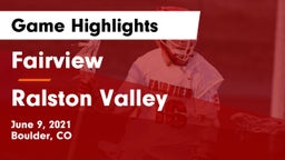 Fairview  vs Ralston Valley  Game Highlights - June 9, 2021