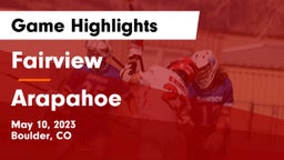 Fairview  vs Arapahoe  Game Highlights - May 10, 2023