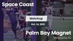 Matchup: Space Coast High vs. Palm Bay Magnet  2016
