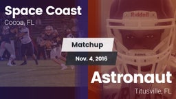 Matchup: Space Coast High vs. Astronaut  2016