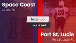 Matchup: Space Coast High vs. Port St. Lucie  2017