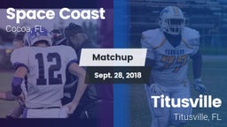 Matchup: Space Coast High vs. Titusville  2018