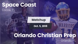 Matchup: Space Coast High vs. Orlando Christian Prep  2018