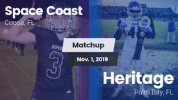 Matchup: Space Coast High vs. Heritage  2019