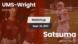 Matchup: UMS-Wright Prep vs. Satsuma  2017
