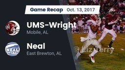 Recap: UMS-Wright  vs. Neal  2017