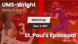Matchup: UMS-Wright Prep vs. St. Paul's Episcopal  2017