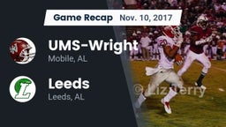 Recap: UMS-Wright  vs. Leeds  2017