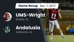 Recap: UMS-Wright  vs. Andalusia  2017