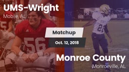 Matchup: UMS-Wright Prep vs. Monroe County  2018