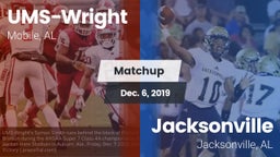 Matchup: UMS-Wright Prep vs. Jacksonville  2019