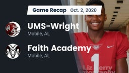 Recap: UMS-Wright  vs. Faith Academy  2020