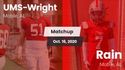 Matchup: UMS-Wright Prep vs. Rain  2020