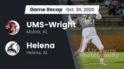 Recap: UMS-Wright  vs. Helena  2020