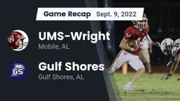 Recap: UMS-Wright  vs. Gulf Shores  2022