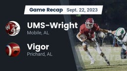 Recap: UMS-Wright  vs. Vigor  2023