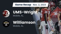 Recap: UMS-Wright  vs. Williamson  2023
