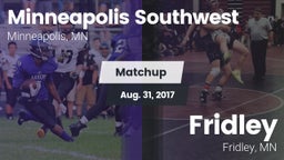 Matchup: Minneapolis Southwes vs. Fridley  2017