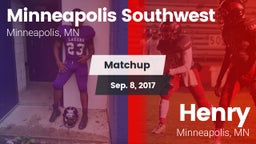 Matchup: Minneapolis Southwes vs. Henry  2017