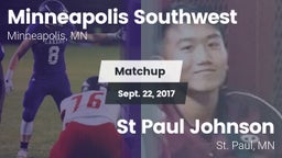 Matchup: Minneapolis Southwes vs. St Paul Johnson  2017