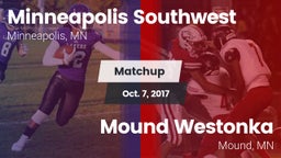 Matchup: Minneapolis Southwes vs. Mound Westonka  2017