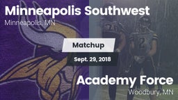 Matchup: Minneapolis Southwes vs. Academy Force 2018