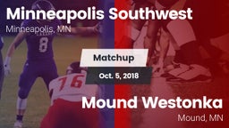 Matchup: Minneapolis Southwes vs. Mound Westonka  2018