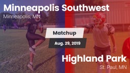 Matchup: Minneapolis Southwes vs. Highland Park  2019