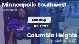 Matchup: Minneapolis Southwes vs. Columbia Heights  2020