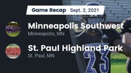 Recap: Minneapolis Southwest  vs. St. Paul Highland Park  2021