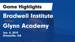 Bradwell Institute vs Glynn Academy  Game Highlights - Jan. 8, 2019