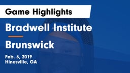 Bradwell Institute vs Brunswick  Game Highlights - Feb. 6, 2019