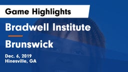 Bradwell Institute vs Brunswick  Game Highlights - Dec. 6, 2019