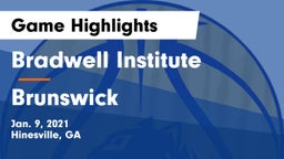 Bradwell Institute vs Brunswick  Game Highlights - Jan. 9, 2021