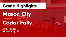 Mason City  vs Cedar Falls  Game Highlights - Dec. 18, 2021