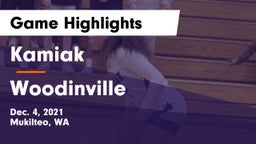 Kamiak  vs Woodinville Game Highlights - Dec. 4, 2021