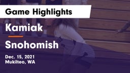Kamiak  vs Snohomish  Game Highlights - Dec. 15, 2021