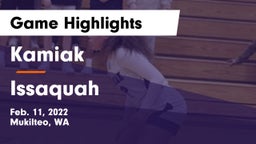 Kamiak  vs Issaquah  Game Highlights - Feb. 11, 2022