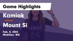 Kamiak  vs Mount Si  Game Highlights - Feb. 8, 2024